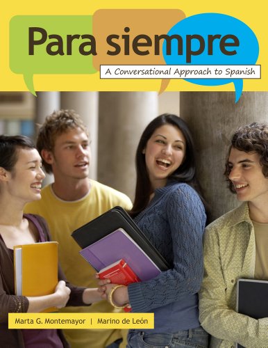 Student Activity Manual for de Leon/Montemayor's para Siempre   2011 9780495801610 Front Cover