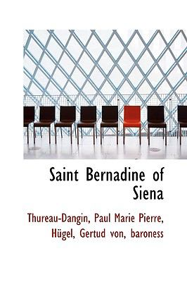 Saint Bernadine of Sien N/A 9781113465610 Front Cover