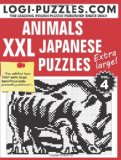 XXL Japanese Puzzles Animals N/A 9781482703610 Front Cover