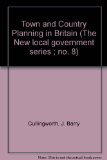 Town and Country Planning in Britain N/A 9780043520611 Front Cover