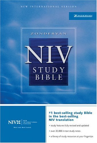 NIV Study Bible   2002 (Revised) 9780310929611 Front Cover