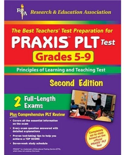 PRAXIS PLT Test, Grades 5-9  2nd 2005 9780738600611 Front Cover