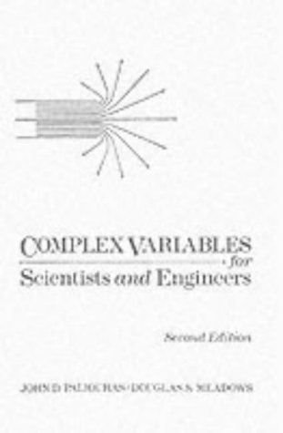 Complex Variables for Scientists and Engineers 2nd 9780023905612 Front Cover
