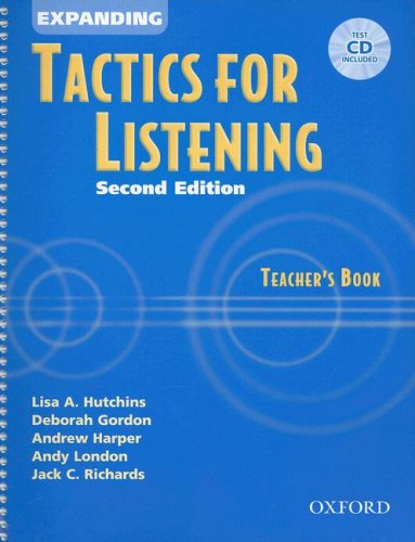 Expanding Tactics for Listening  2nd 9780194384612 Front Cover