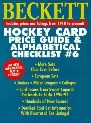 Beckett Hockey Card Price Guide 6th 9780676600612 Front Cover