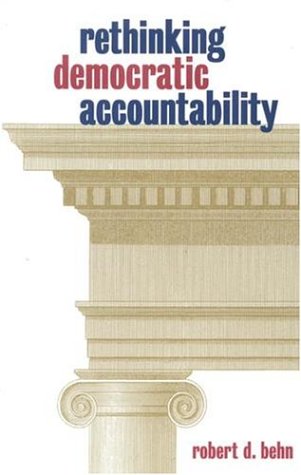 Rethinking Democratic Accountability   2001 9780815708612 Front Cover