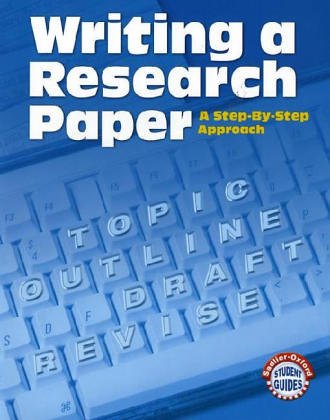 Writing a Research Paper : A Student Guide to Writing a Research Paper  2005 (Student Manual, Study Guide, etc.) 9780821507612 Front Cover