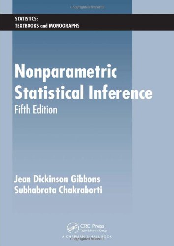 Nonparametric Statistical Inference  5th 2010 (Revised) 9781420077612 Front Cover