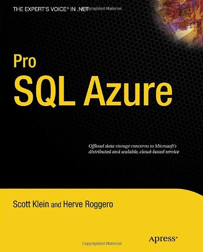 Pro SQL Azure   2010 9781430229612 Front Cover
