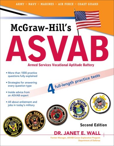 McGraw-Hill's ASVAB, Second Edition  2nd 2010 9780071626613 Front Cover