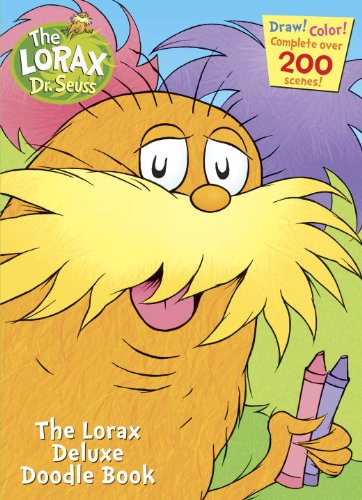 Lorax Deluxe Doodle Book  N/A 9780449810613 Front Cover