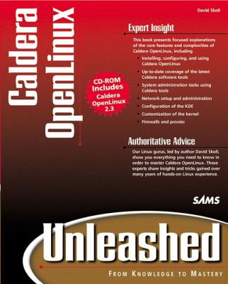 Caldera OpenLinux 2.2 Unleashed   1999 9780672317613 Front Cover