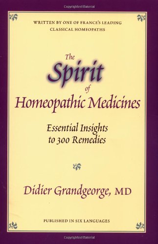 Esprit du Remede Homeopathique  N/A 9781556432613 Front Cover