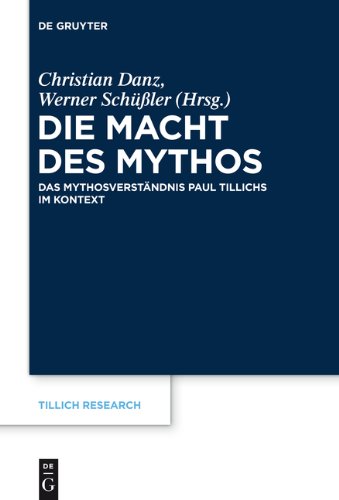 Power of Myth: Dimensions of Myth in the Works of Paul Tillich   2015 9783110351613 Front Cover