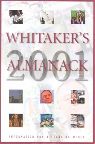 Whitaker's Almanack 133rd 2000 (Revised) 9780117022614 Front Cover