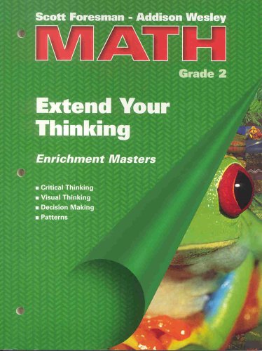 Extend Your Thinking : Enrichment Masters Supplement  9780201312614 Front Cover
