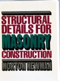 Structural Details for Masonry Construction   1988 9780070463615 Front Cover