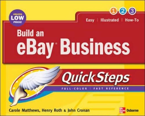 Build an EBay Business QuickSteps   2006 9780072261615 Front Cover