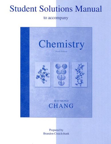 Chemistry  9th 2007 (Revised) 9780072980615 Front Cover