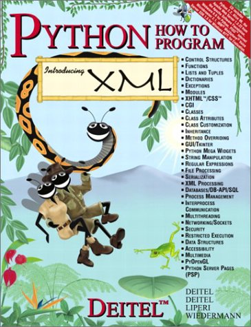 Python How to Program   2002 9780130923615 Front Cover