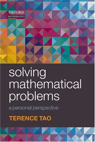 Solving Mathematical Problems A Personal Perspective  2006 9780199205615 Front Cover