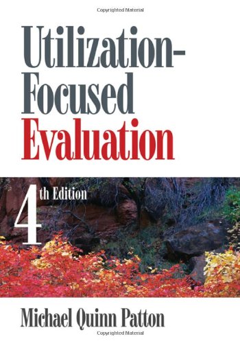 Utilization-Focused Evaluation  4th 2008 9781412958615 Front Cover