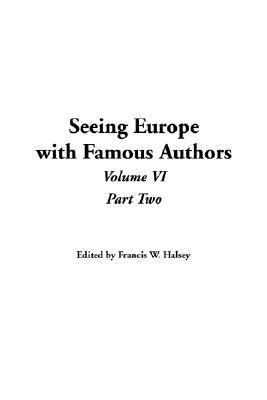 'seeing Europe With Famous Authors:   2004 9781414293615 Front Cover