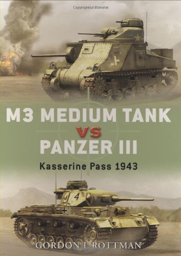 M3 Medium Tank vs Panzer III Kasserine Pass 1943  2008 9781846032615 Front Cover