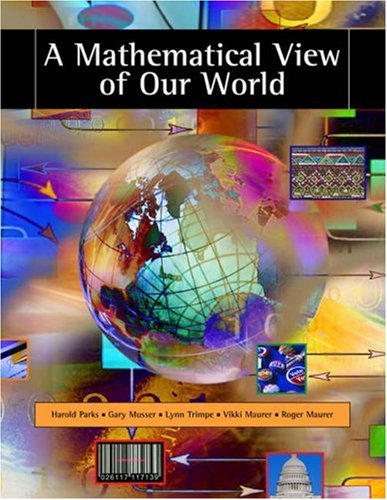 Mathematical View of Our World   2007 9780495010616 Front Cover