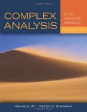 Complex Analysis A First Course with Applications 3rd 2015 9781449694616 Front Cover
