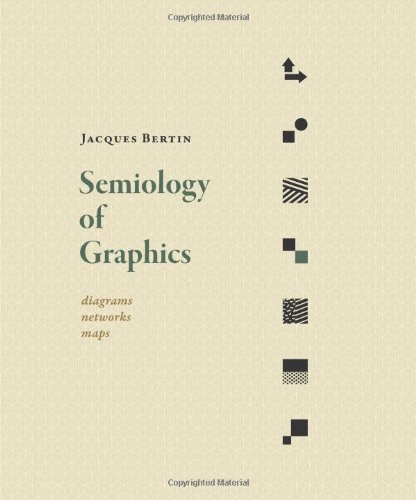 Semiology of Graphics Diagrams, Networks, Maps  2010 9781589482616 Front Cover