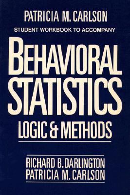 Behavioral Statistics  Workbook  9780029078617 Front Cover