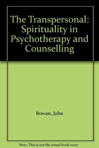 Transpersonal Psychotherapy and Counselling  1993 9780415053617 Front Cover