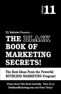 Black Book of Marketing Secrets  N/A 9781933356617 Front Cover