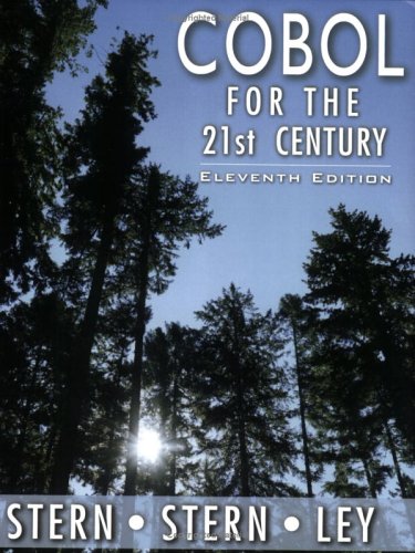 COBOL for the 21st Century  11th 2006 (Revised) 9780471722618 Front Cover