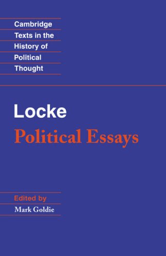 Locke Political Essays  1997 9780521478618 Front Cover
