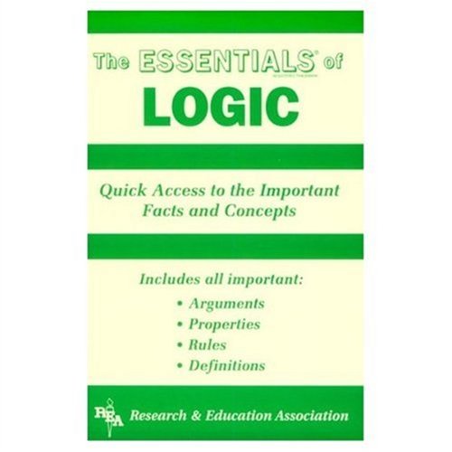 Logic Essentials  N/A 9780878910618 Front Cover