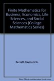 Finite Mathematics for Business, Economics, Life Sciences and Social Sciences 6th 9780023063619 Front Cover