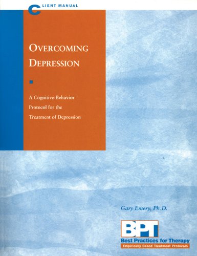 Overcoming Depression - Client Manual   2000 9781572241619 Front Cover