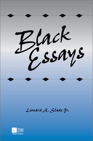 Black Essays   1996 9780070579620 Front Cover