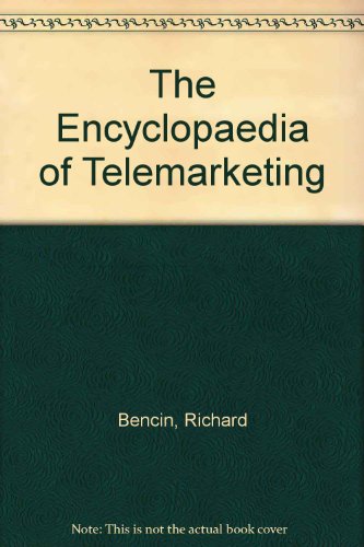Encyclopedia of Telemarketing  1989 9780132770620 Front Cover