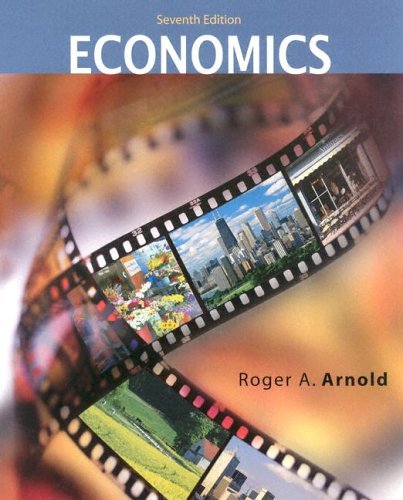 Economics  7th 2005 9780324236620 Front Cover
