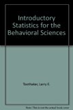 Introductory Statistics for the Behavioral Sciences  2nd 1996 9780534202620 Front Cover