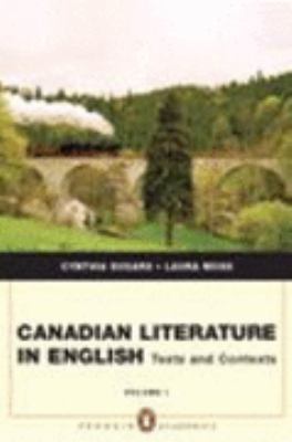 CANADIAN LITERATURE IN ENGLISH 1st 9780321313621 Front Cover