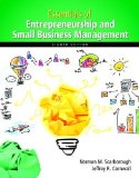 Essentials of Entrepreneurship and Small Business Management  8th 2016 9780133849622 Front Cover