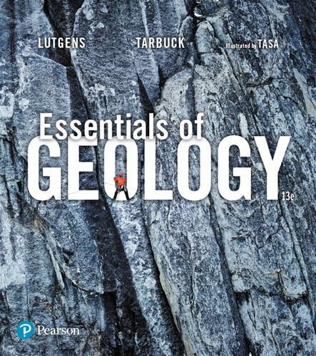 Cover art for Essentials of Geology, 13th Edition