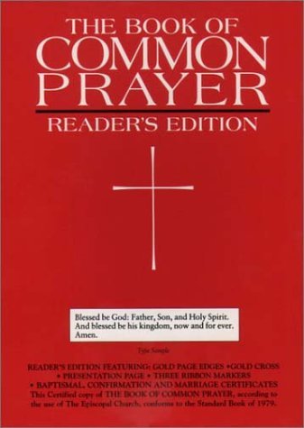 1979 Book of Common Prayer, Reader's Edition  N/A 9780195287622 Front Cover