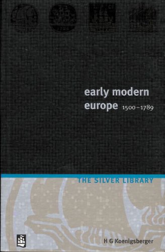Early Modern Europe 1500-1789   2000 (Revised) 9780582418622 Front Cover