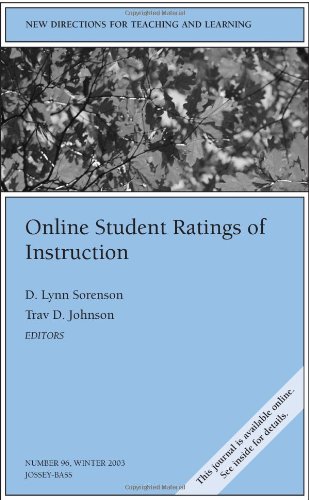 Online Student Ratings of Instruction   2003 9780787972622 Front Cover