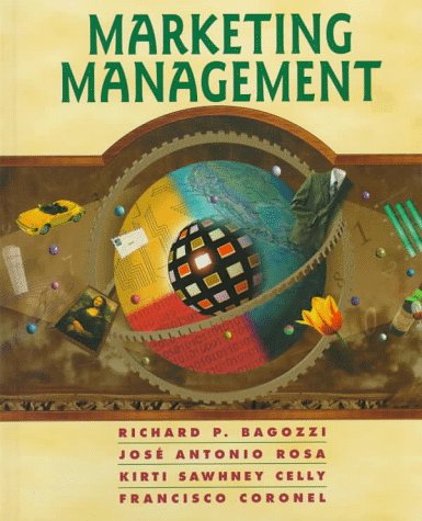 Marketing Management   1998 9780023051623 Front Cover